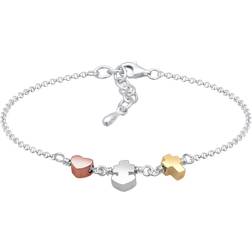 Elli dam charm-armband silver förgyllt 0202351418_16–16 längd