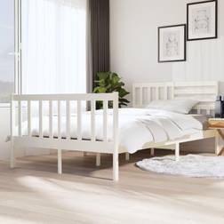 vidaXL Bed Frame White