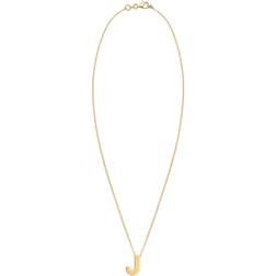 Elli Halsband bokstav initialer trend minimal 925 silver