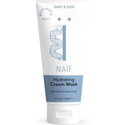 Naïf Baby & Kids Hydrating Cream Wash Hydrating Shower Cream for Children from Birth 200 ml