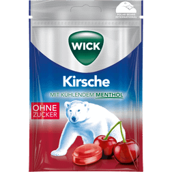 Wick Wildkirsche & Eukalyptus Bonbons ohne Zucker Btl