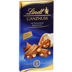 Lindt klassische Ganznuss Schokolade Tafel 100g