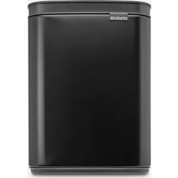 Brabantia Bo Trash Can 1.1 Gal Matte Black