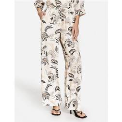 Taifun Palazzohose mit Floral-Print Palazzo