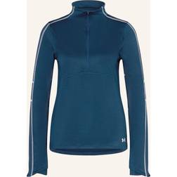 Under Armour CW Half-Zip Haut Manches Longues Femmes - Bleu Petrol