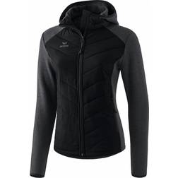 Erima Damen Steppjacke Schwarz/Dunkelgrau