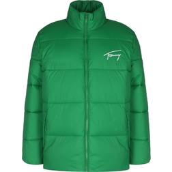 Tommy Jeans Signature Puffer Herren Winterjacke Grün