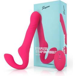 Teazers Strapless Strap-on-Vibrator Rosa