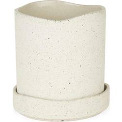 Ferm Living Uneru Pot Ø16 men Home Deco White