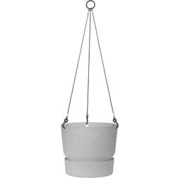 Elho Pot De Fleurs A Suspendre Greenville 24 - Exterieur Ø 23,9 x H 20,3 cm