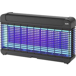 Edm Exterminateur D'insectes Électronique Professionnel Led 11w 47x10x26.3 cm Couleur Noire