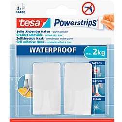 TESA Powerstrips Haken Waterproof Wave Billedkrog