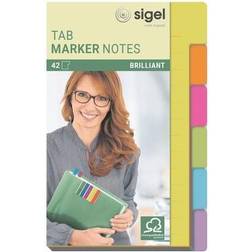 Sigel Haftnotizen »Tab Marker Notes schmal«