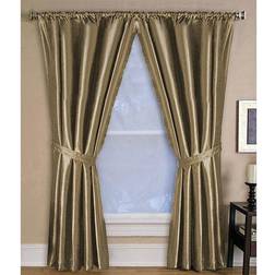 Elrene Fashions Versailles Faux Silk Energy Efficient Rod Pocket52x84"