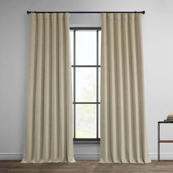 Exclusive Fabrics & Furnishings HPD Half Price Drapes BOCH-LN185-P Linen 127x