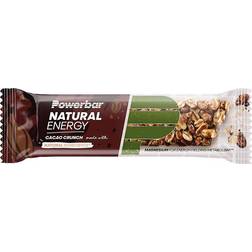 PowerBar Barrita Energética Natural Energy Cereal 40 g Sabor Cacao Crunch (18 Unidades) - Yellow