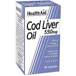 Health Aid Cod Liver Oil 550mg