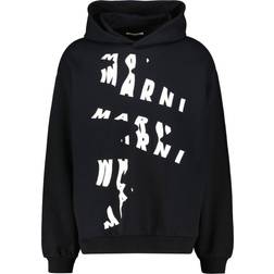 Marni Scanned Logo Hoodie