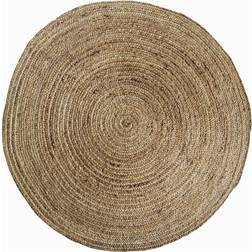 Crossland Grove Round Jute Rug Natural