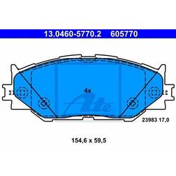 ATE Kit Pastiglie Freno LEXUS 13.0460-5770.2