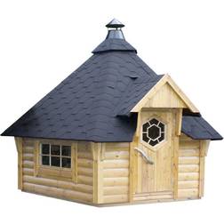 Wolff Finnhaus Finnhaus Grillkota Basic (Gebäudefläche )