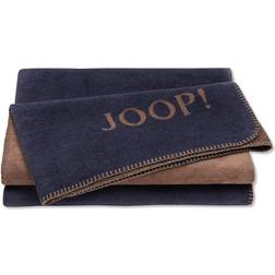 Joop! UNI DOUBLEFACE Decke Filz Blau