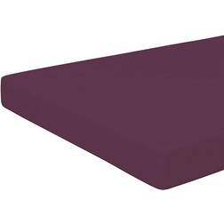 Schlafgut Jersey-Elastane Bettlaken Violett