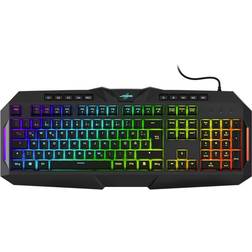 uRage Semi Mechanical RGB LED Gaming Keyboard