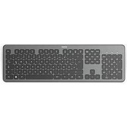 Hama Wireless Radio Keyboard QWERTZ Black