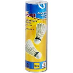 Vedes Sports Badminton-Bälle Federn, 4 Stück