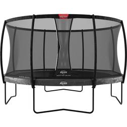 BERG Trampolin Elite Regular 330 Grey inkl. Sicherheitsnetz Deluxe