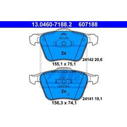 ATE Jarrupalat VOLVO 13.0460-7188.2