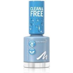 Manhattan Make-up Negle Clean & Free Nail Lacquer 152 Tidal Wave