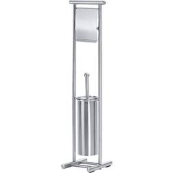 Wenko Combiné WC Lioni Argenté D 8.5 x H 76 cm