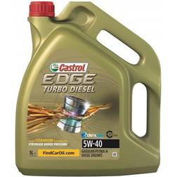 Castrol EDGE Turbo Diesel Engine 5W40 5L Motor Oil