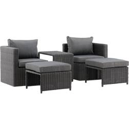 Venture Design Quad Balkonggrupp 2-sits Loungeset