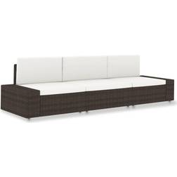 vidaXL 3-sits konstrotting Sofa