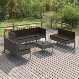 vidaXL 8-tlg. Lounge-Set