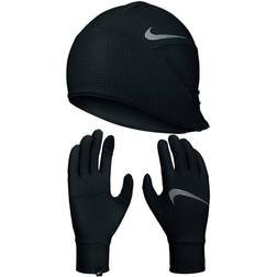 Nike Essential Running Muts en Handschoenen Set - Zwart