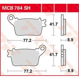 TRW Lucas Sinterbelag MCB784SH