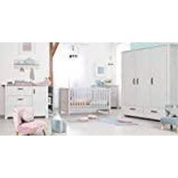 Roba Mila Cot Bed 3-Piece Nursery Furniture Set 70 x 140 cm