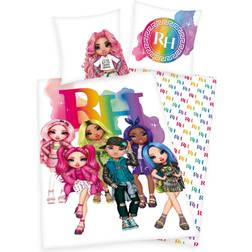 Herding Rainbow High Bettwsche-Set wei 135x200cm