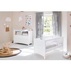 Pinolino 2-tlg. Babyzimmer Florentina extrabreit