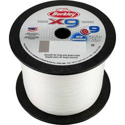 Berkley X9BBK30-CY X9 Braided Fishing Line, 2188 yd, 30 lb, 2188 yd./30 lb, Crystal