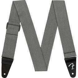 Fender Modern Tweed Guitar Strap White Black
