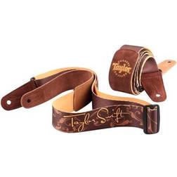 Taylor Guitars Swift Signature Guitar Strap, Brown