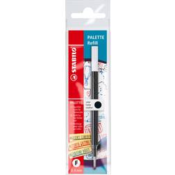 Stabilo Bläckpatroner för påfyllning – Palejda Refill – linjebredd F (0,4 mm) – enkel patron – svart