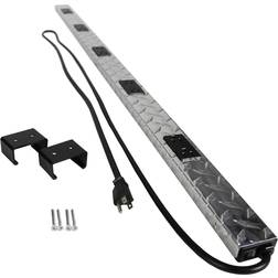 Legrand 6 ft. L 10 outlets Power Strip Silver