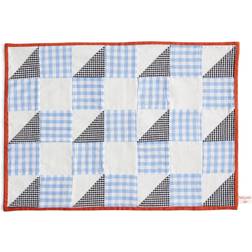 Hay Sobremesa 31x45 cm Check Blue Set de table Bleu