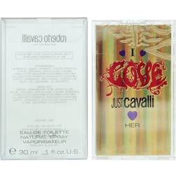 Roberto Cavalli I Love Just Her Eau de Toilette Spray 30 ml